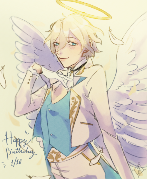 I did this for eichi’s birthday. He’s my fav enstars boy -Jan 2020-