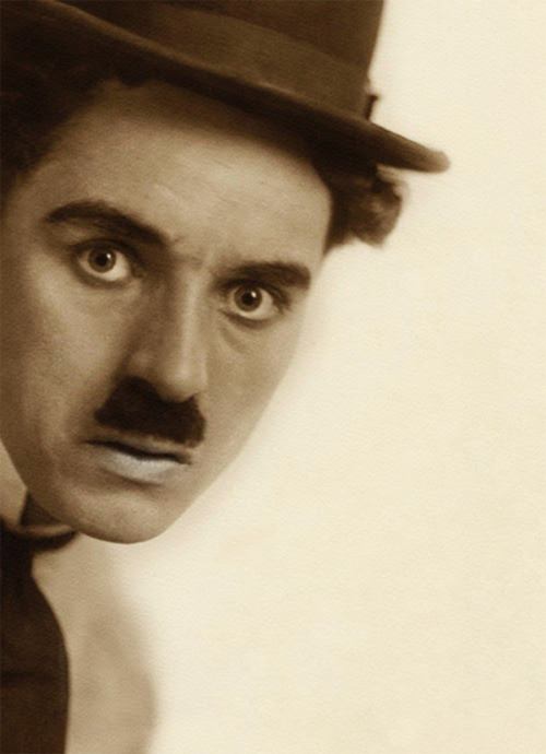 Charlie Chaplin photographed circa 1914.