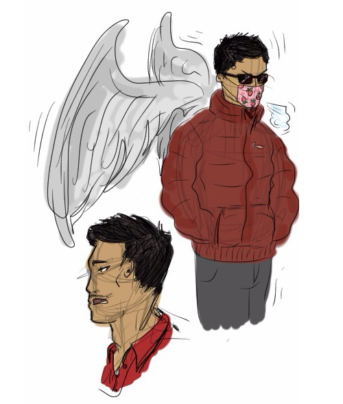 diomedeia:how come no one ever thinks about asian crowley. heres a hot demon nerd in china strugglin