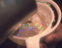 badxbaby:  Glitter coffee☆☆