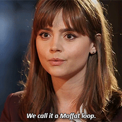 love-as-thou-wilt:  She is 9000% done with Moffat Loops. As are we all          