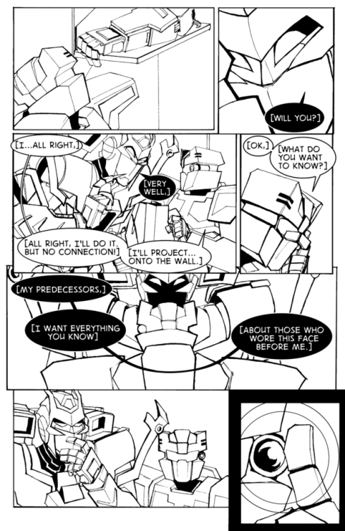 A comic adaption of @ultharkitty ‘s excellent fic “Projector” ( archiveofourown.org/works/29