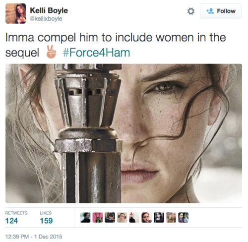 ninemoons42:hils79:buzzfeedgeeky:#Force4HamThis is the best thing to happen on Twitter today#force4h