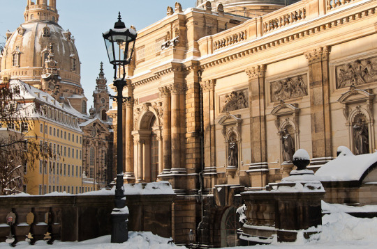 Winter in Dresden, Germany