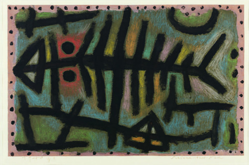 Paul Klee - Schlamm-Assel-Fisch (1940)