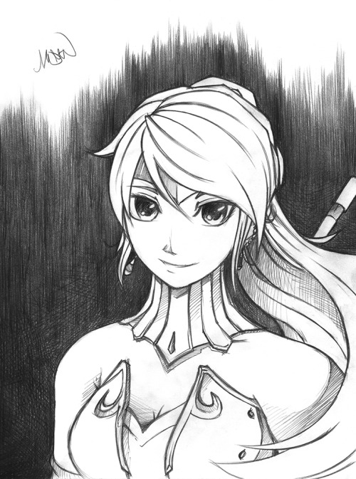 cleancutegirls:  Pyrrha Nikos by Nidyl 