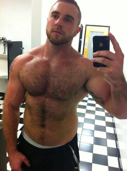 bearmuscleworship:He asked if he should trim and I responded “never”