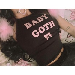 jeszikalynn:x Baby Goth x Nikki Lipstick  Where can I get this top?? I need it!!