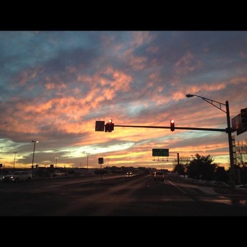 Day 31. Red Sky At Night, Sailor's Delight. #sunset #clouds #redskyatnight #nomad #nomadpicturestudios