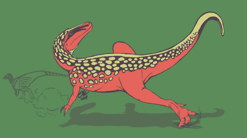 With day 14 of my palette challenge (palettes found here) comes the last of the 2016 dinosaurs: the 