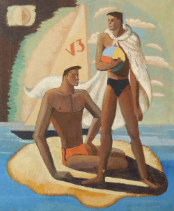 Theonlyhankinla:  The Swimmers - Halley Johnson 1934