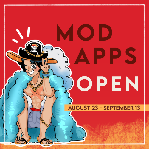 opluffyzine: ❗️ MOD APPS ARE OPEN ! ⭐️From August 23 to September 13The guidelines have been updated