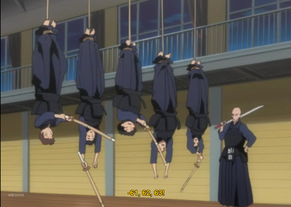 squad 6 is jerks — Bleach 133: Ikkaku's Hot-Blooded Kendo Tale