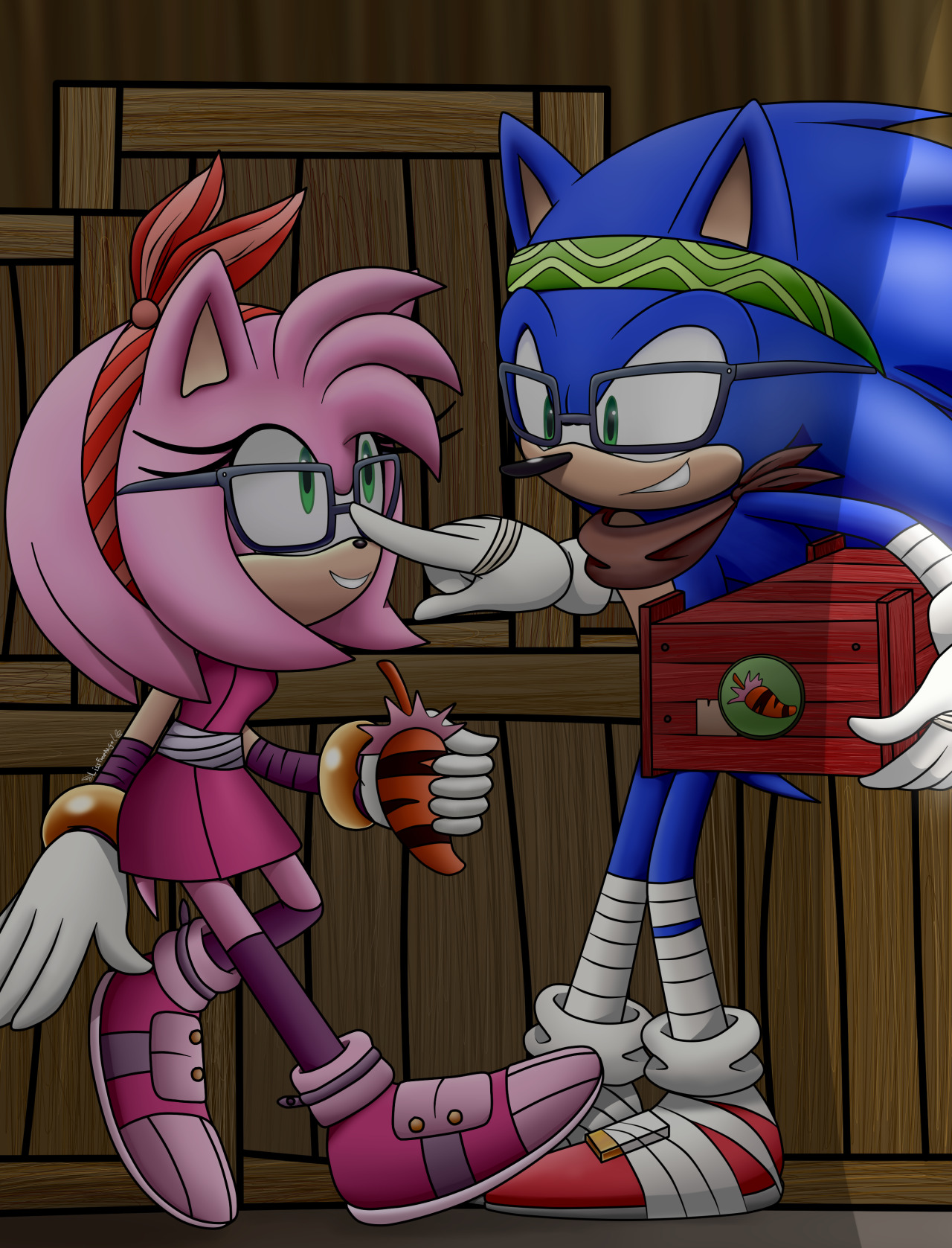 Sonic-Amy Arts (@sonamy_channel) • Instagram photos and videos