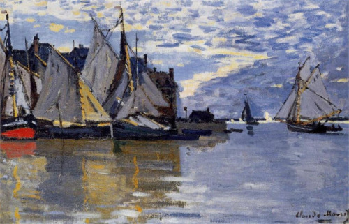 Sailsboats - Claude Monet 1884 Impressionism