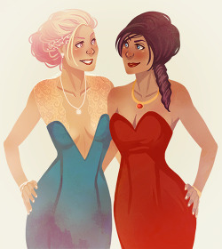 Missxdelaney:  Uncharted Gang All Dressed Up For A Fancy Event (Beltsquid‘s Birthday