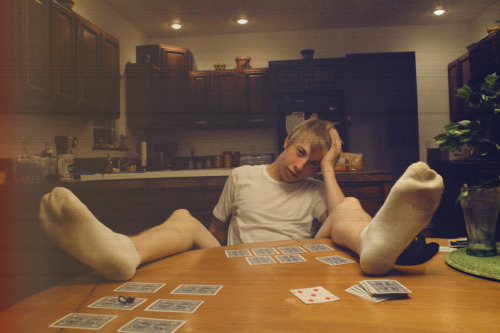footsmeller:Loser smells the winners feet. I would lose on purpose if it means sniffing those socks 