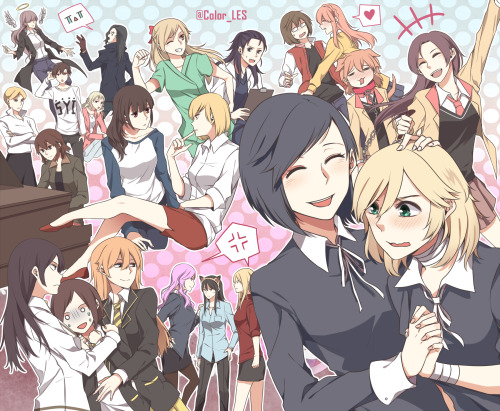 colorlesspring:  All the GL webcomics in Lezhin (EN) as of Oct.2016   -Daily Witch -What Does The Fox Say -My Joy -Serenade -The Love Doctor -Her Pet -Everyday Lily -Pulse -My Girlfriend’s Ex-boyfriend -Vengeance 