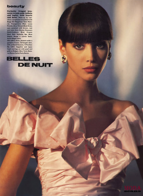 dariabessonova: UK Vogue June 1986“Belles de Nuit”