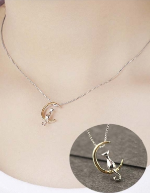 sneakysnorkel:  Cat Accessories. Do you like these cute cats? 1. Cat Siting On the Moon Pendant Necklace  2. Adjustable Unisex Cat Casual Ring  3. Sweet Pearl Cat Ears S925 Silver Bracelet  4. Kawaii Cat Ears Embellish Fashion Unisex Summer Baseball Cap