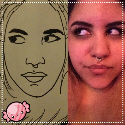 betahoodie:memesprince did a quick #doodle of my face and I fucking love it #self(at Austin, Texas)
