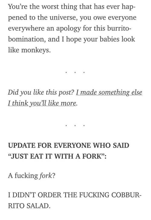The Worlds Greatest Burrito Story Told By @luckyshirt On Twitter