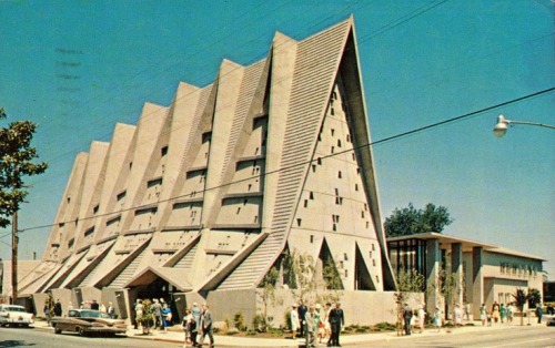 danismm:  Church, Palo Alto, CA, USA (1955) Architect: Carlton Arthur Steiner  