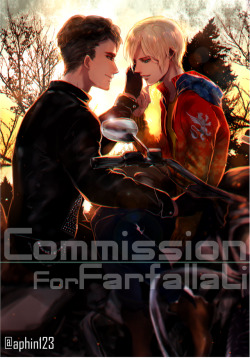 aphin123: Otabek x yurio LN COVER COMMISSION https://twitter.com/aphin123you