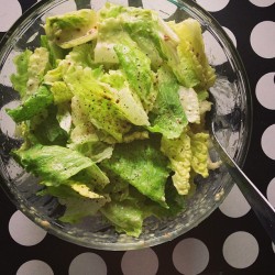 brokenrice:  One Bowl Caesar #salad. 