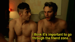 eastsiderstheseries:  Relationship wisdom from Thom and Cal? See what’s going on with these two on September 15th when EastSiders Season 2 premieres exclusively on vimeo on demand. Click here to check out the season 2 trailer! 