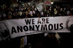 We are Anonymous. We are Legion. We do not