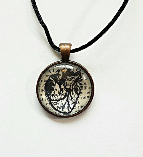 Anatomical Heart Pendant–another realistic heart gift idea for your not-so-traditional valentine!  