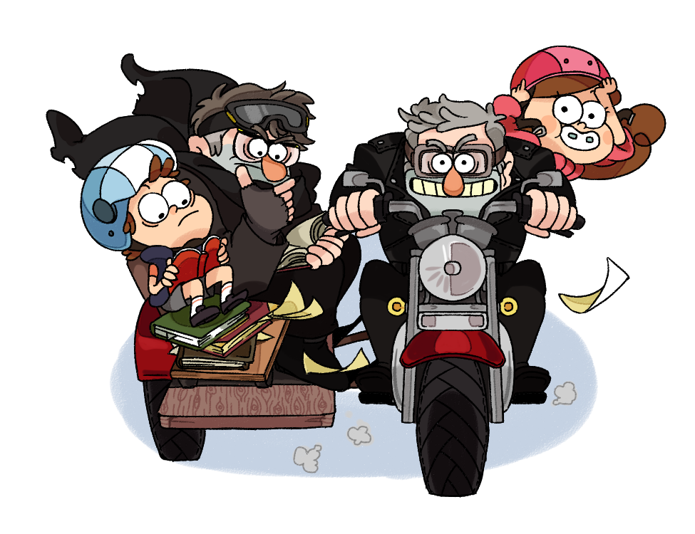 gravityfeelings:Biker Stan is back! and now he’s got company