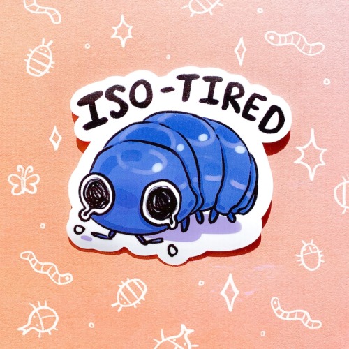 Porn Pics figdays:    Iso-Tired Isopod Bug Sticker