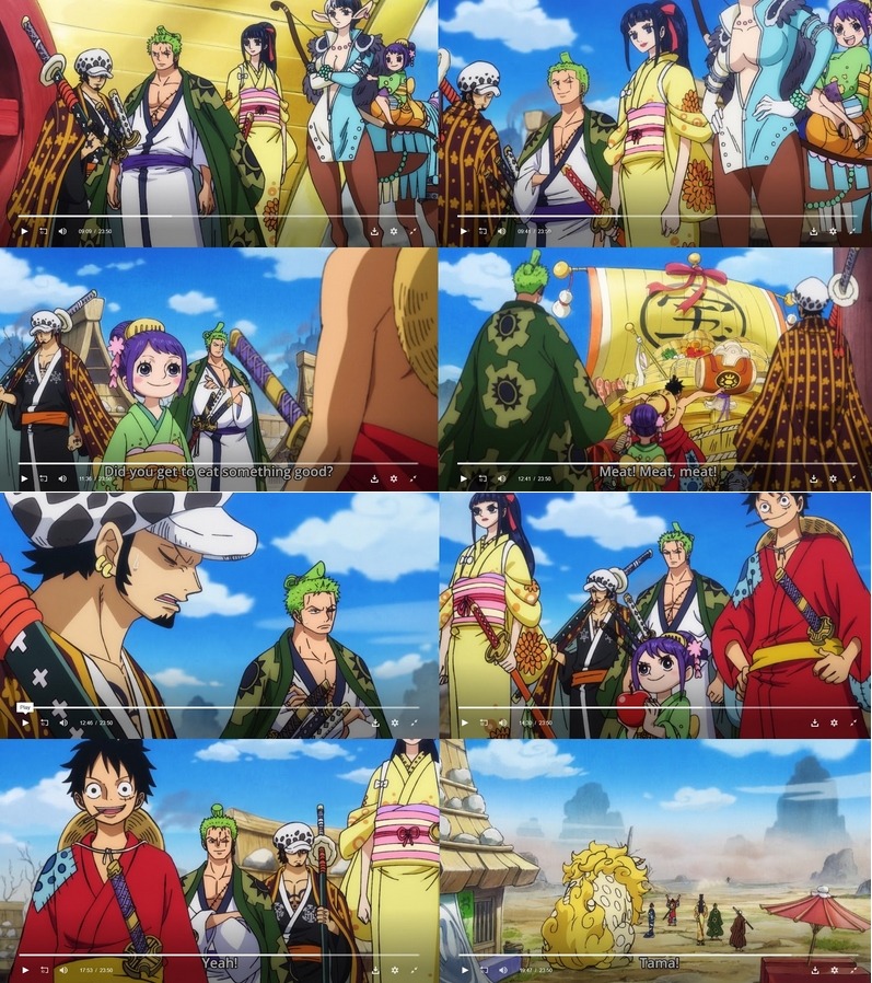 Cienie Isengardu — The development of Law's relationship with Zoro