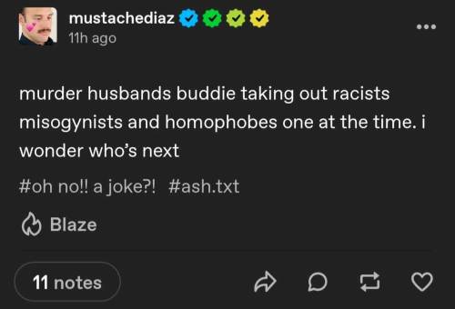They're Still "joking" About Killing The Gay Character Btw