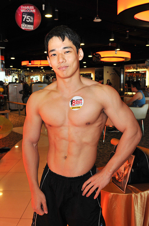 merlionboys:   8days Shirtless Guy 2013 - Scouting Roadshows His chest looks as big as the two girls’ with him lol. Anyway looks like we’ll be in for a treat again soon. http://merlionboys.tumblr.com/ 