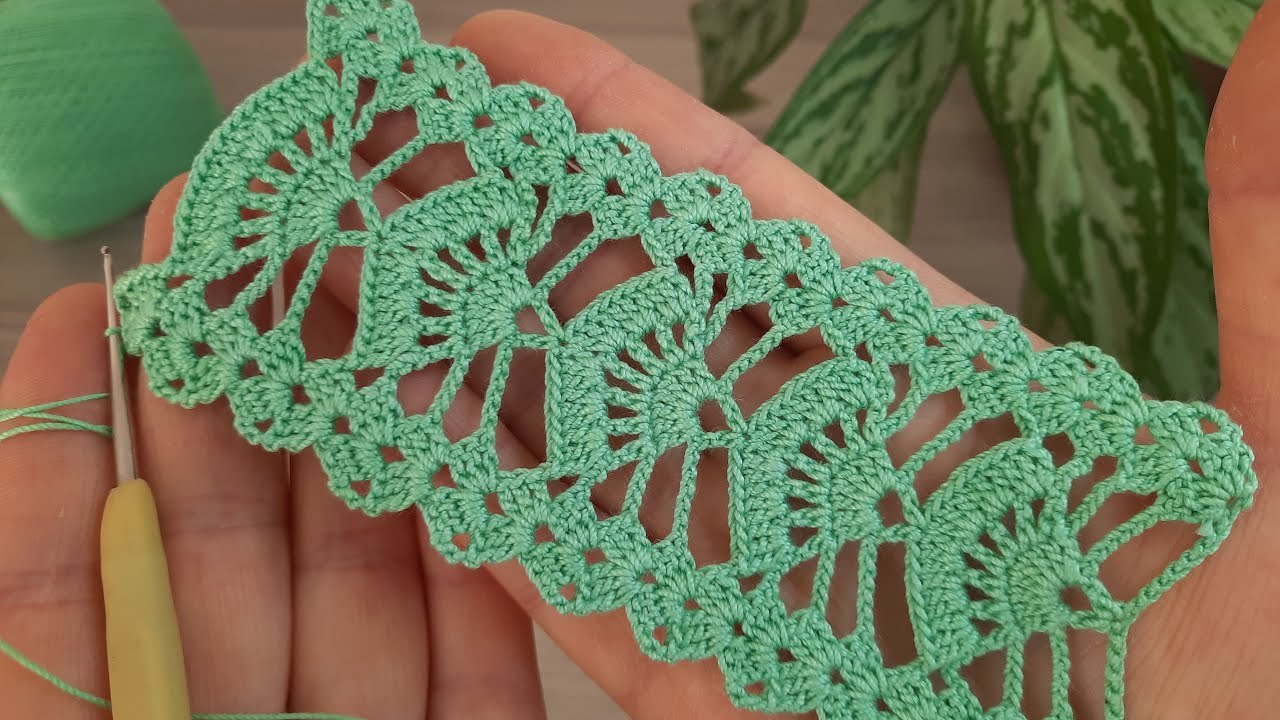 Crochet Lace Tape Ribbon very easy 