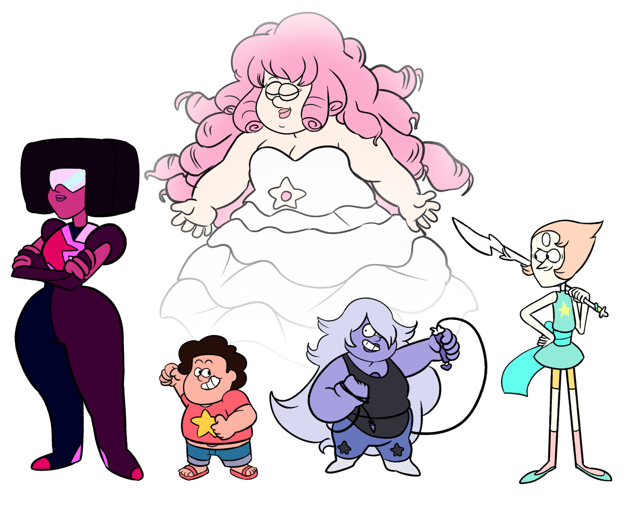 grunkindonuts:  AND NOW THE VICE VERSA OF GRAVITY FALLS CHARACTERS IN STEVEN UNIVERSE