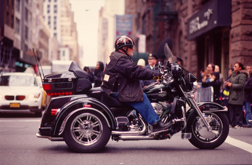 American Choppers, Veterans Day, New York City (November 2013) Kodak Ektachrome