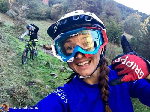 blog-pedalnorth-com:@Regrann_App from @lauraceldrans - 3, 2, 1,… freeride… lost in the mountains… as
