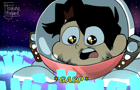 chibi-megimoo:  “space is cool!”i did a little animation of uncle markimoo, well