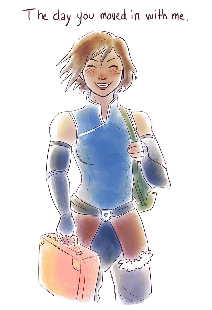 thunderling:  I read fics where Korra and Asami had moved out of the Sato manison