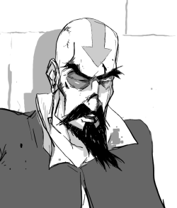 will-ruzicka:  Just a quick beat up Tenzin