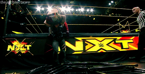 thearchitectwwe:  Asuka vs Nikki Cross:  Last Woman Standing Match (28-June-2017)