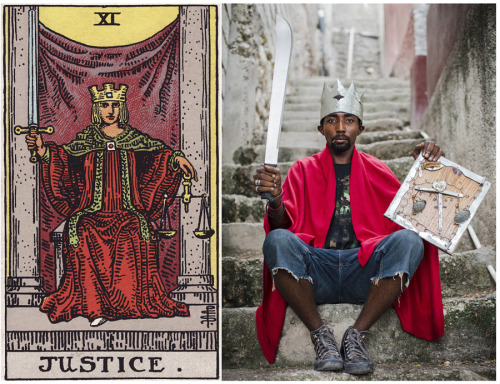 dopegirlfresh:darksilenceinsuburbia:Alice Smeets: The Ghetto TarotWelcome to the Ghetto Tarot, a pro