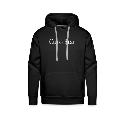 Black Euro Star With Tetrahedron on back available now !Order on https://www.undergroundpharaoh.com/