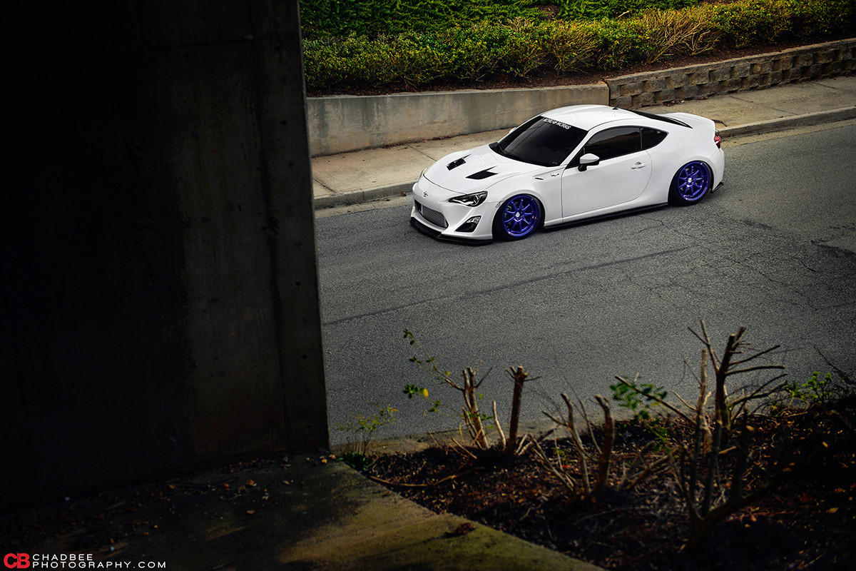 chadbee:  Earlier this year I met up with Justin to shoot his Scion FRS for my friends