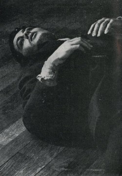 screamingswifts:  THE QUEEN IS DEAD Alain Delon in in L’Insoumis by Alain Cavalier, 1964. 