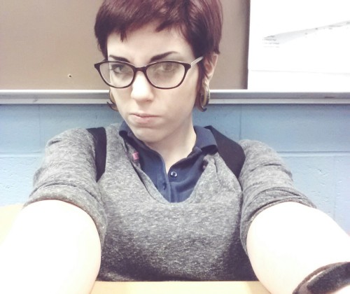 ignoranthipster:  School selfie collection of myself. I am pretty done (mentally) with school at the moment. Cannot wait for this summer.  You’re adorable!